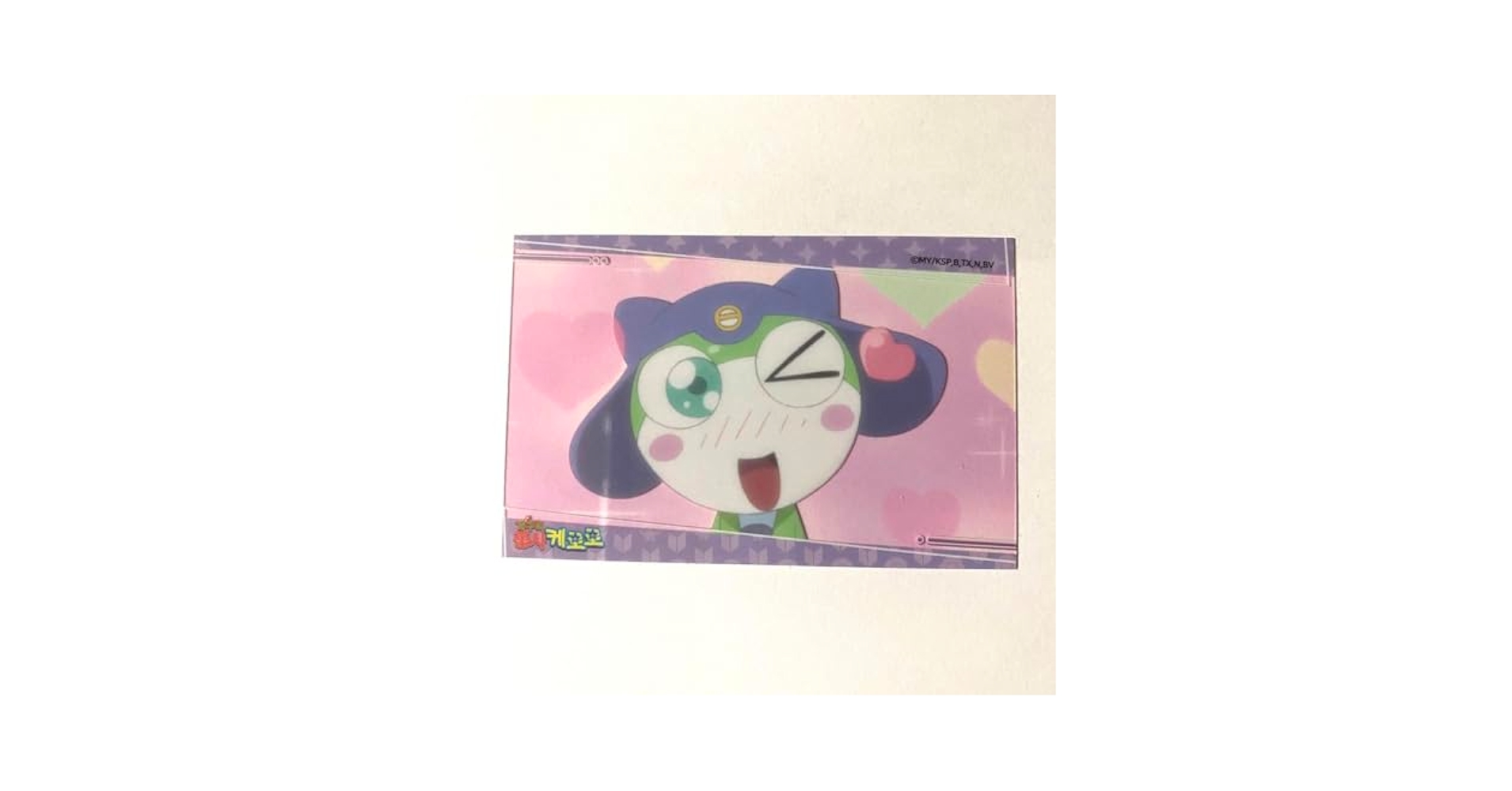 ケロロ軍曹 カード 韓国限定 釜山 ケロロ軍曹 カード 韓国限定 釜山